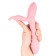 Vibrador Coelho em Silicone THAI SUNSET 20,6 x 3,3 cm Rosa Recarregável