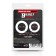 Anel Peniano Duplo de Silicone 3 e 2.5 cm Beast Rings Preto