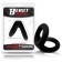 Anel Peniano Duplo de Silicone 3 e 2.5 cm Beast Rings Preto