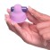 Sugadores de mamilos vibratórios SUCK-HERS em silicone 5,8 cm de largura Roxo x 2