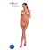 Bodystocking Sexy com Abertura na Virilha em Vermelho - Tamanho Único BS091